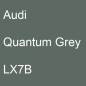 Preview: Audi, Quantum Grey, LX7B.